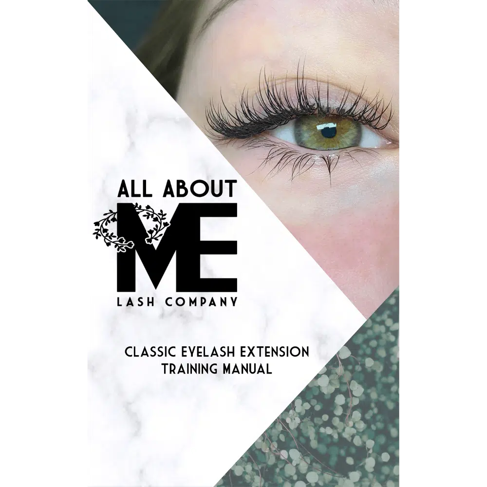 Classic Eyelash Extensions Training Manual book cover